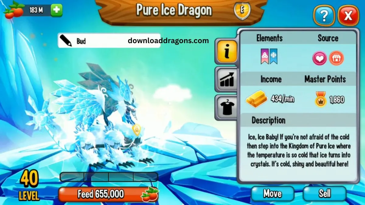 Master Pure Ice Dragon – Breed & Win Every Battle! 1 Pure Ice Dragon